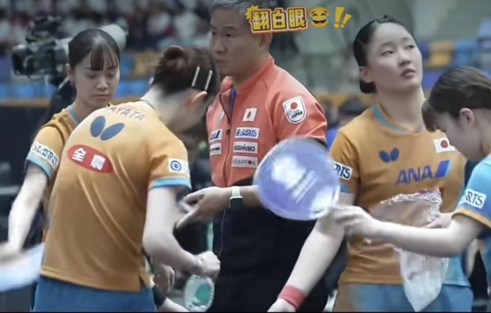 受日本女乒, http